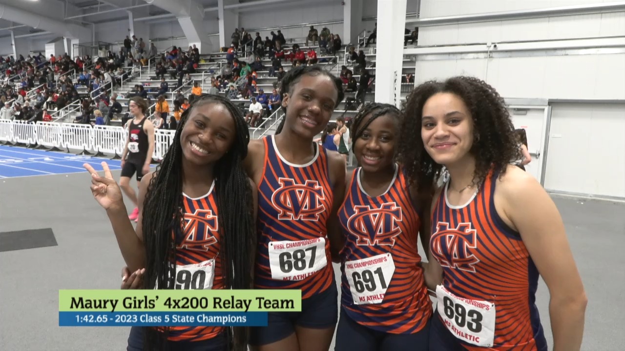 Maury's Girls 4x200 Relay Team